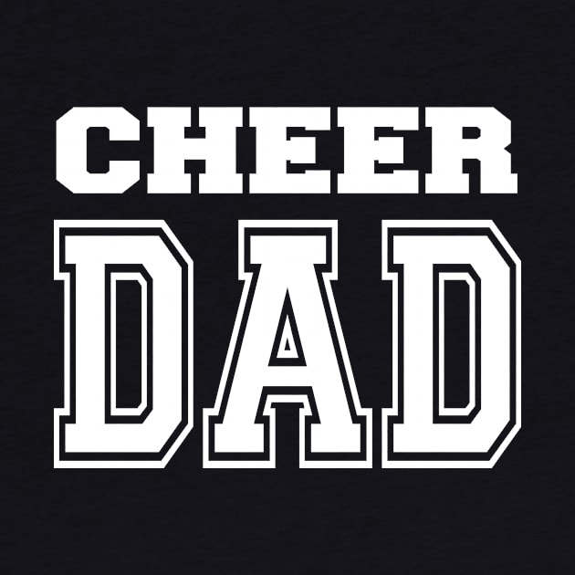 Cheer Dad Cheerleading Gift by mtflyfisher